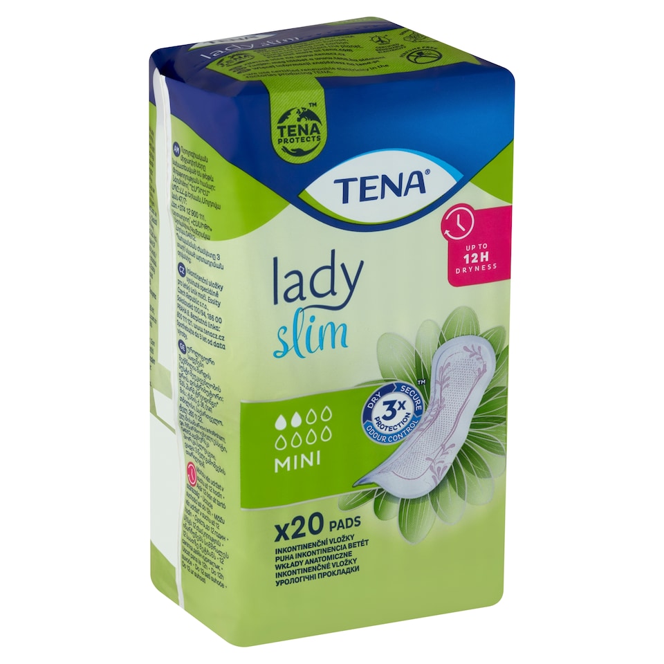 image 1 of Tena Lady Slim Mini Soft Incontinence Pads 20 pcs