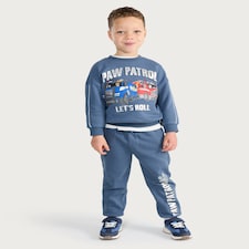 Paw Patrol Let's Roll Cotton Rich Sweatshirt and Joggers Set in Blue