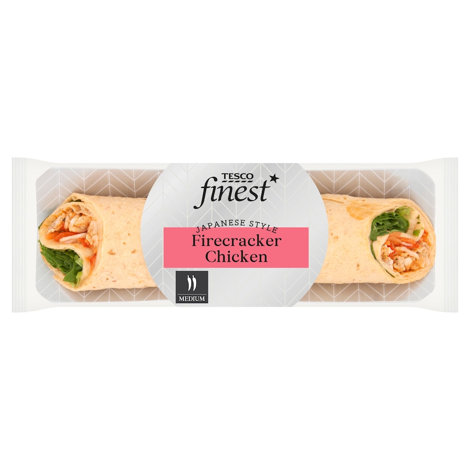 Tesco Finest Firecracker Chicken Wrap