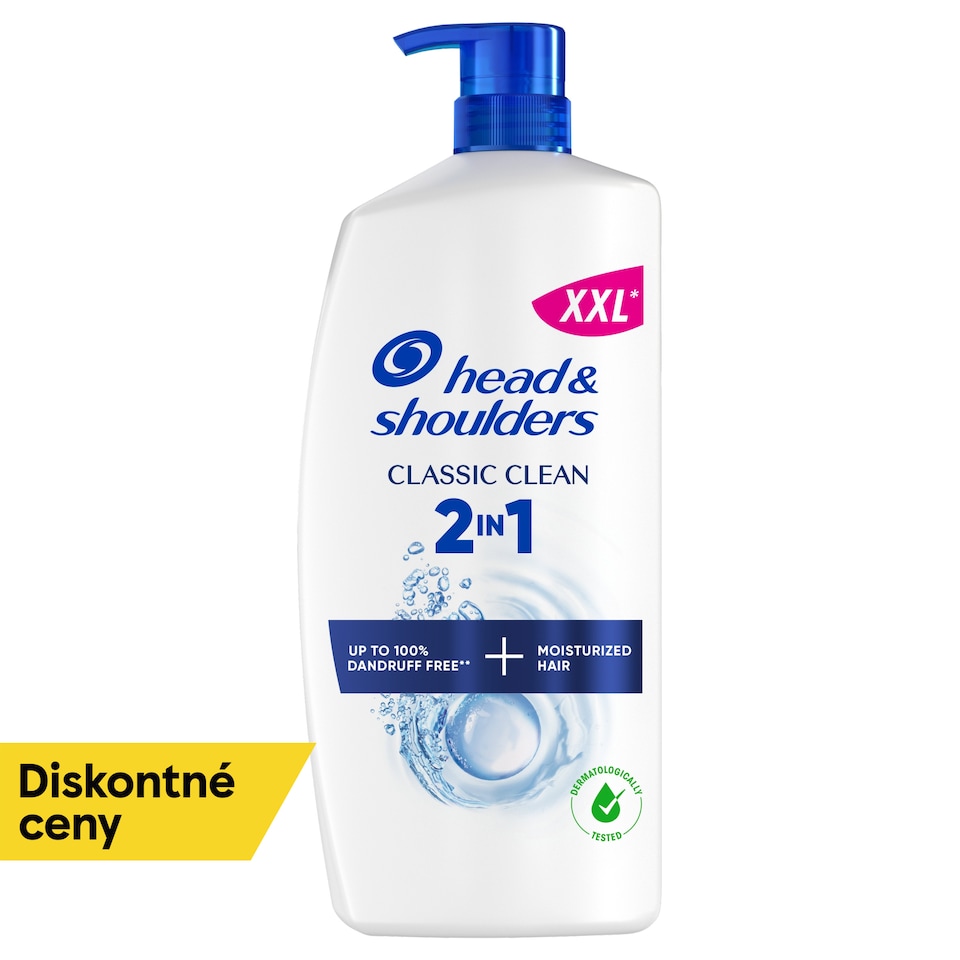 obrázok 1 z Head & Shoulders Classic Clean 2 v 1 Šampón a Kondicionér Proti Lupinám 800ml Dávkovač Bez Lupín