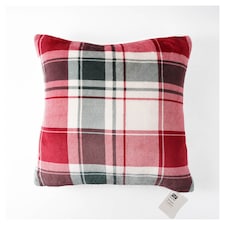 F&F Home Printed Tarten sherpa Cushion