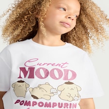 Pompompurin Pure Cotton T-Shirt in White