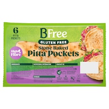 BFree Gluten Free Wholegrain Pitta Bread 4 pack