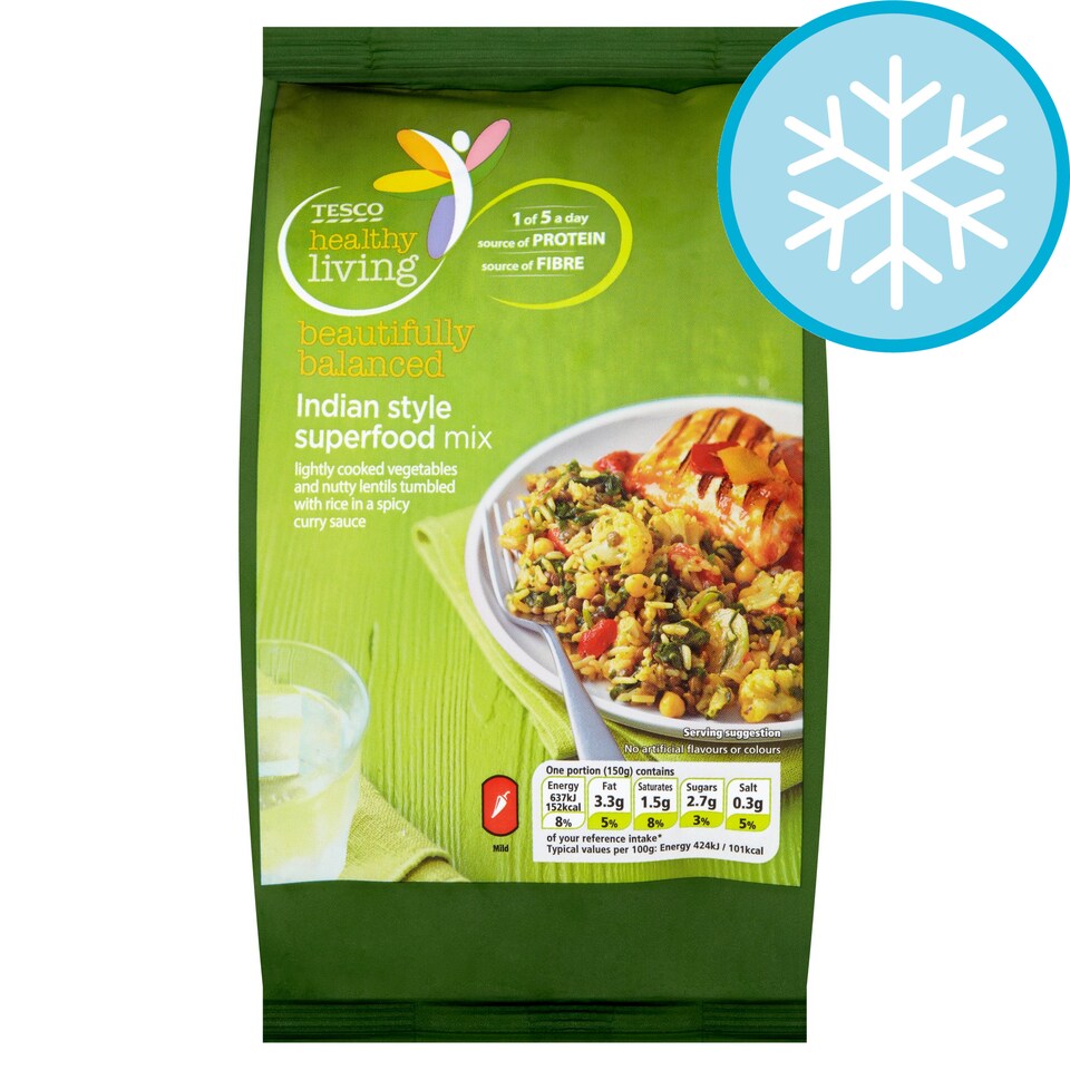 Tesco Healthy Living Indian Style Superfood Mix 500G
