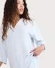 image 3 of The F&F Edit 2-Piece Pyjama Set with Linen in Blue