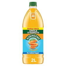 Robinsons Orange No Added Sugar Squash 2L