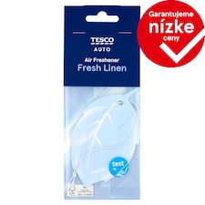 Tesco Auto Osviežovač vzduchu vôňa čerstvo vypraná bielizeň 1 ks
