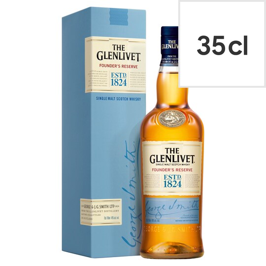 The Glenlivet Founders Rsr Mlt 35Cl Fruity Tesco Groceries
