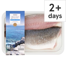 Tesco Sea Bass Fillets 170G