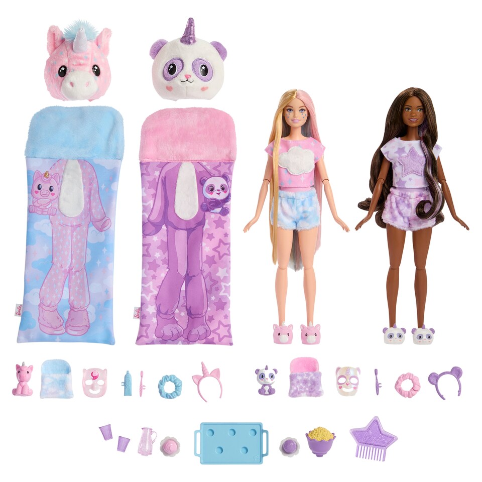 obrázok 1 z Barbie Cutie Reveal Darčeková súprava Slumber Party