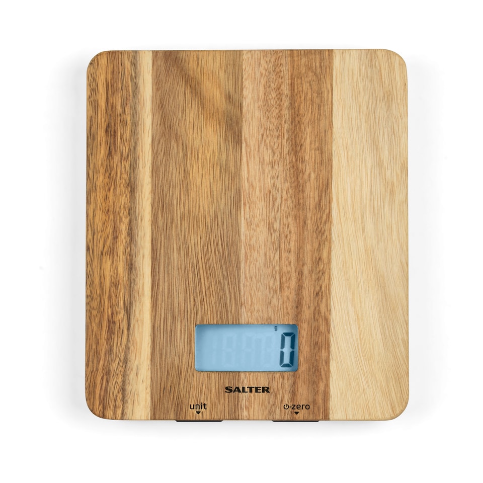 image 1 of Salter Acacia Wooden Scale