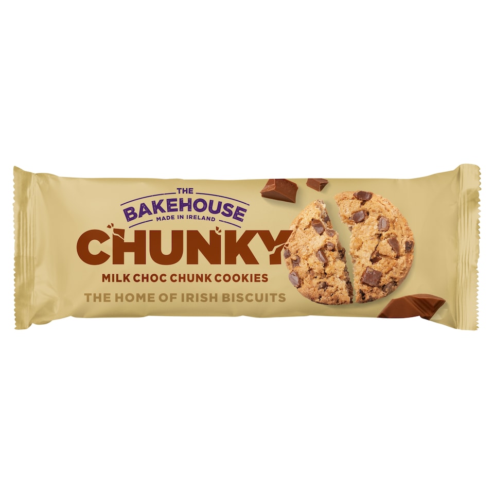 The Bakehouse Chunky Milk Chocolate Chunk Ckies 220G