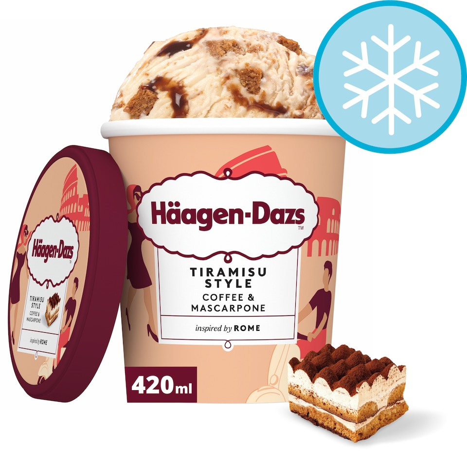 Haagen-Dazs Tiramisu Coffee & Mascarpone Ice Cream 420ml