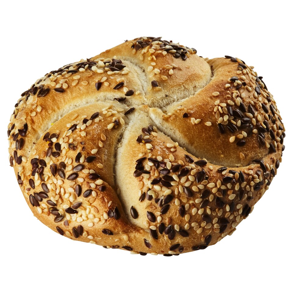 image 1 of Tesco Kaiser with Flax and Sesame 95 g