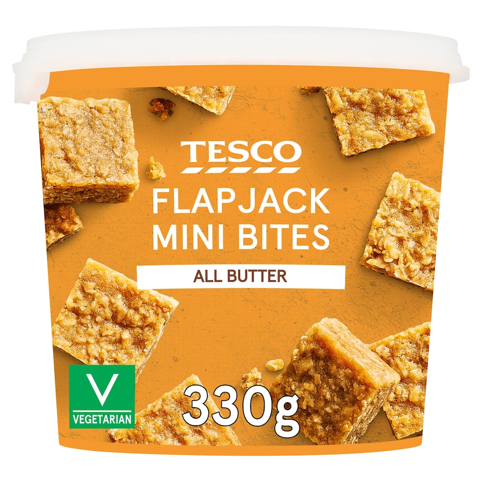 Tesco Flapjack Mini Bites 335g