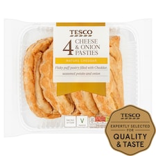 Tesco 4 Pack Cornish Pasty 600G