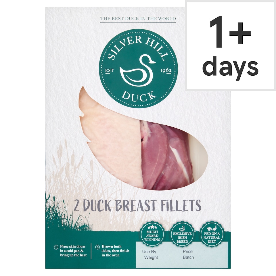 Silver Hill 2 Duck Breast Fillets 350G