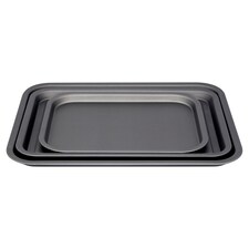 Tesco Oven Tray 3 Pack 38Cm 35Cm 28Cm