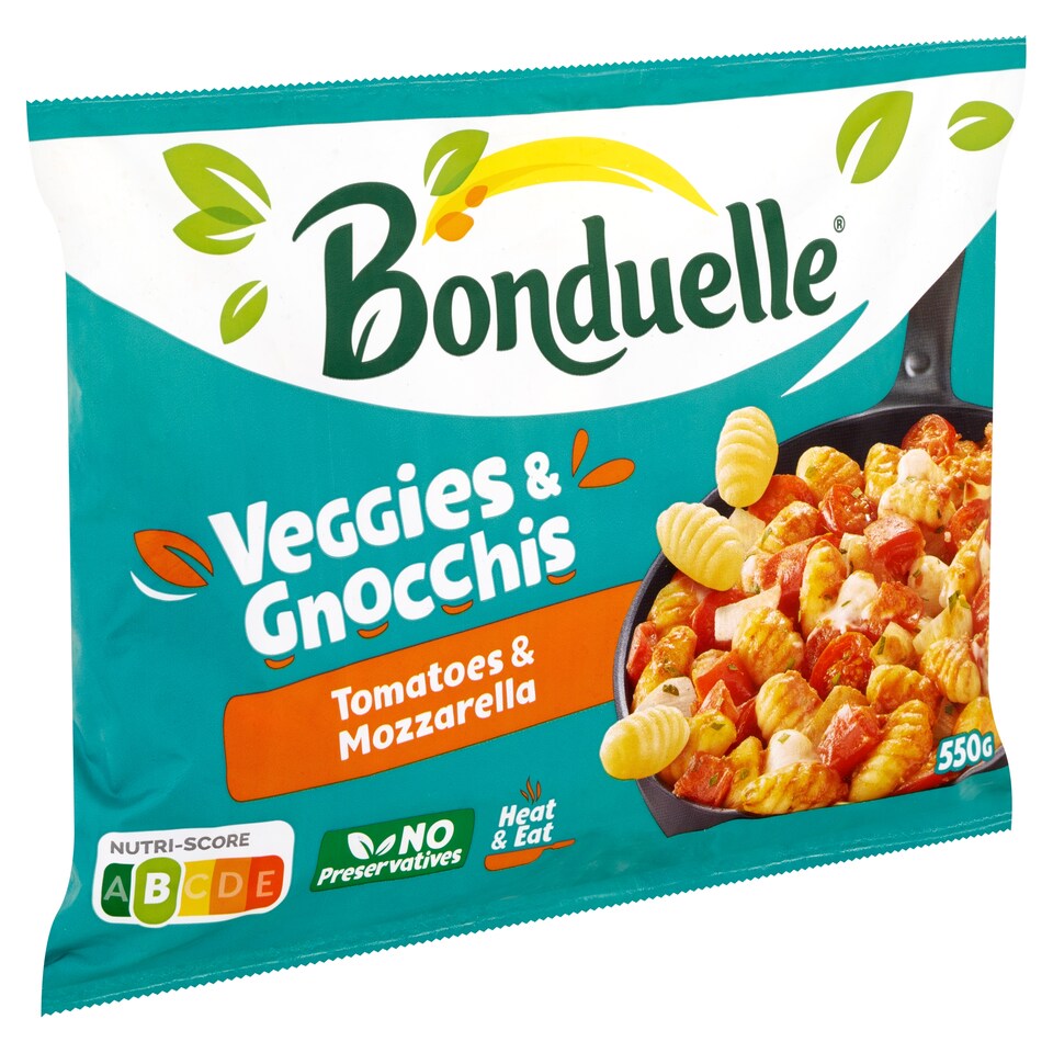 Bonduelle fagyasztott zöldségkeverék gnocchival és sajttal 550 g  1. kép