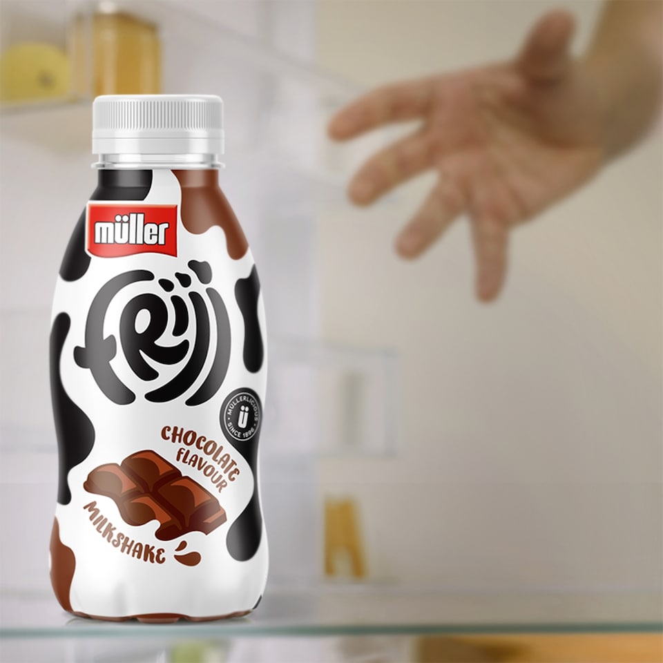image 1 of Muller Frijj Chocolate Milkshake 330ml