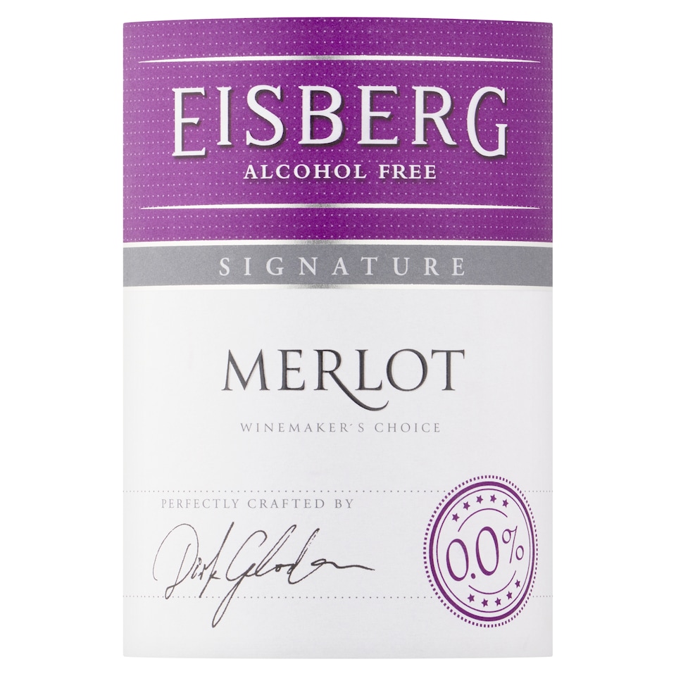 image 1 of Eisberg Signature Alcohol Free Merlot 75cl