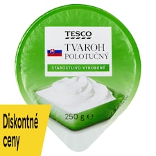Tesco Tvaroh polotučný 250 g