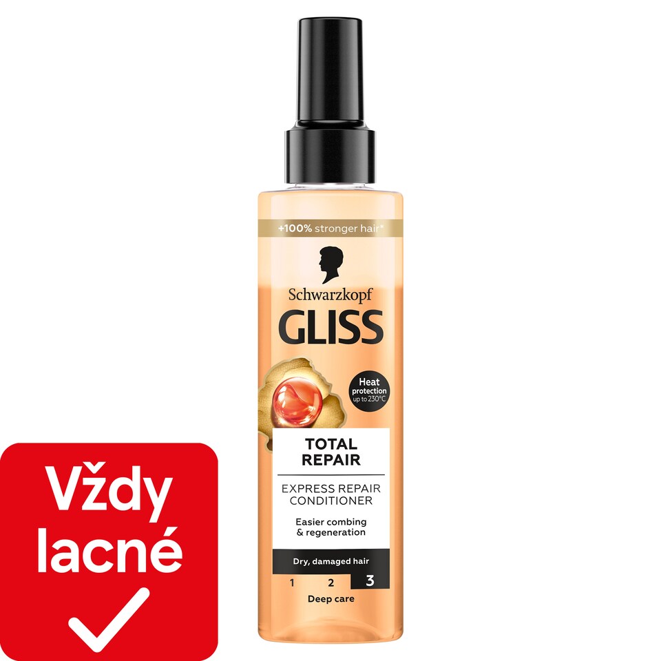 Schwarzkopf Gliss expresný regeneračný kondicionér Total Repair 200 ml