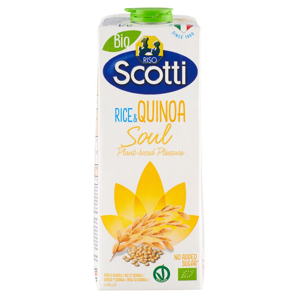 obrázok 1 z Riso Scotti Bio rastlinný nápoj z ryže a quinoi 1 l