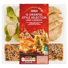 Tesco Plant Chef 12 Oriental Style Selection Pack 220G