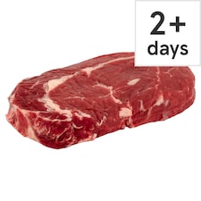 Counter Tesco British Beef Ribeye Steak