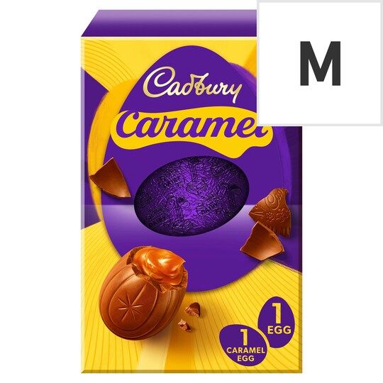 Cadbury Caramel Medium Egg 139G Tesco Groceries