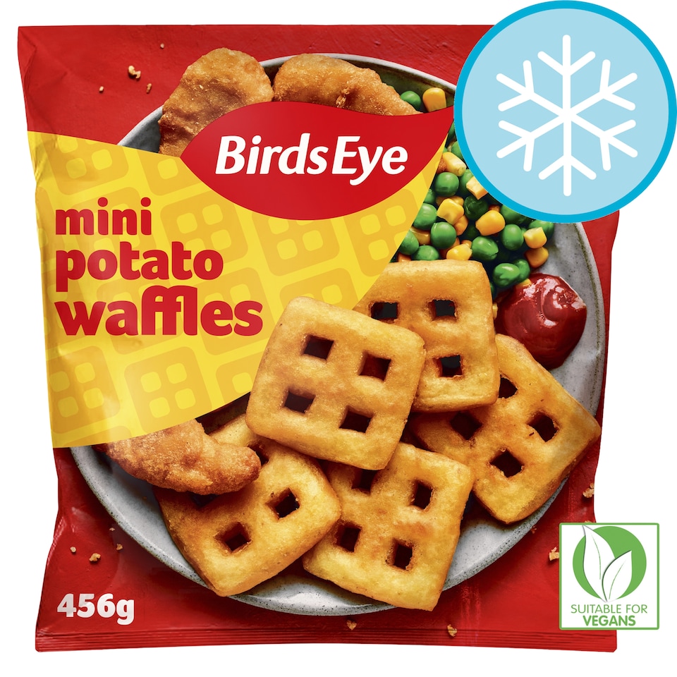 Birds Eye Mini Potato Waffles 456G