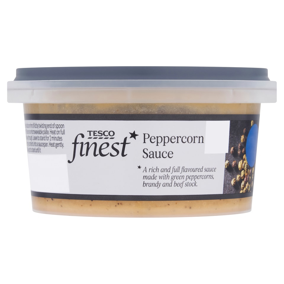 Tesco Finest Peppercorn Sauce 180G