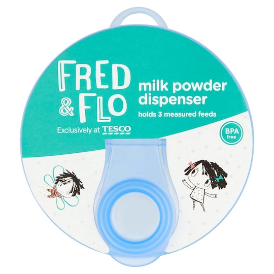 Fred & Flo Milk Powder Dispenser Tesco Groceries