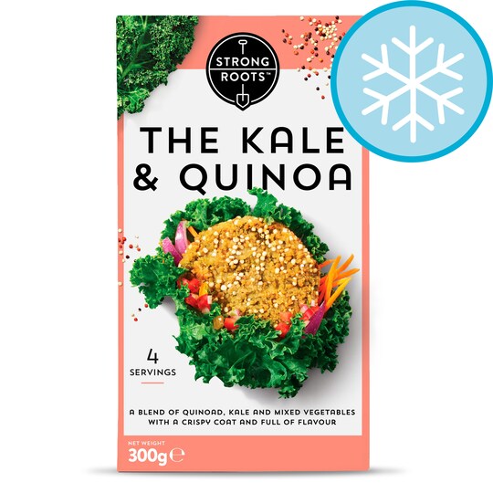 Strong Roots The Kale & Quinoa Burger 300G Tesco Groceries