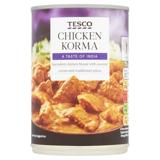 Tesco Chicken Korma 400G Tesco Groceries
