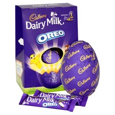 Cadbury Dairy Milk Oreo Large Easter Egg 278G