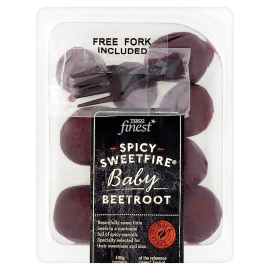Tesco Finest Sweet Fire Beetroot 150G(C) Tesco Groceries