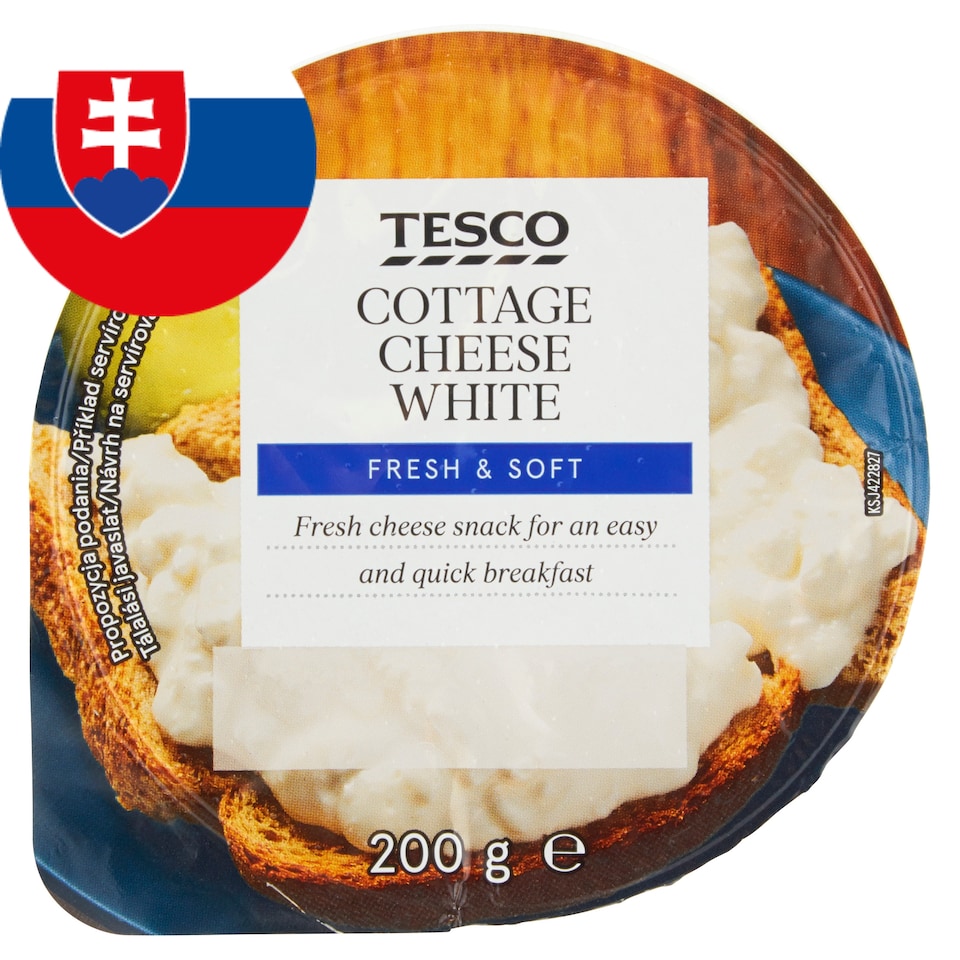 Tesco Cottage Cheese White 200 g