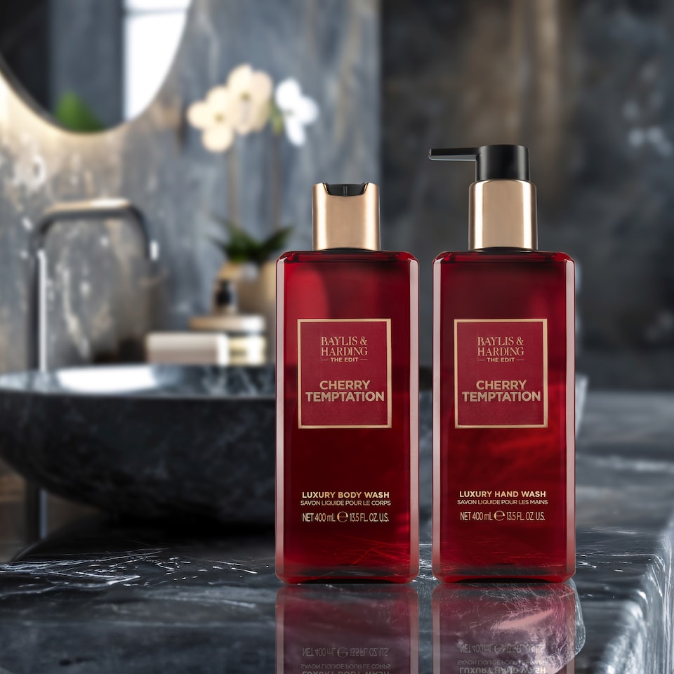 image 1 of Baylis & Harding EDIT Cherry Temptation Hand Wash 400ml