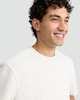 image 1 of The F&F Edit Cotton Rich Ribbed Short Sleeved T-Shirt in Stone