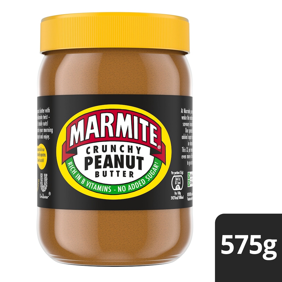 image 1 of Marmite Crunchy Peanut Butter 575G