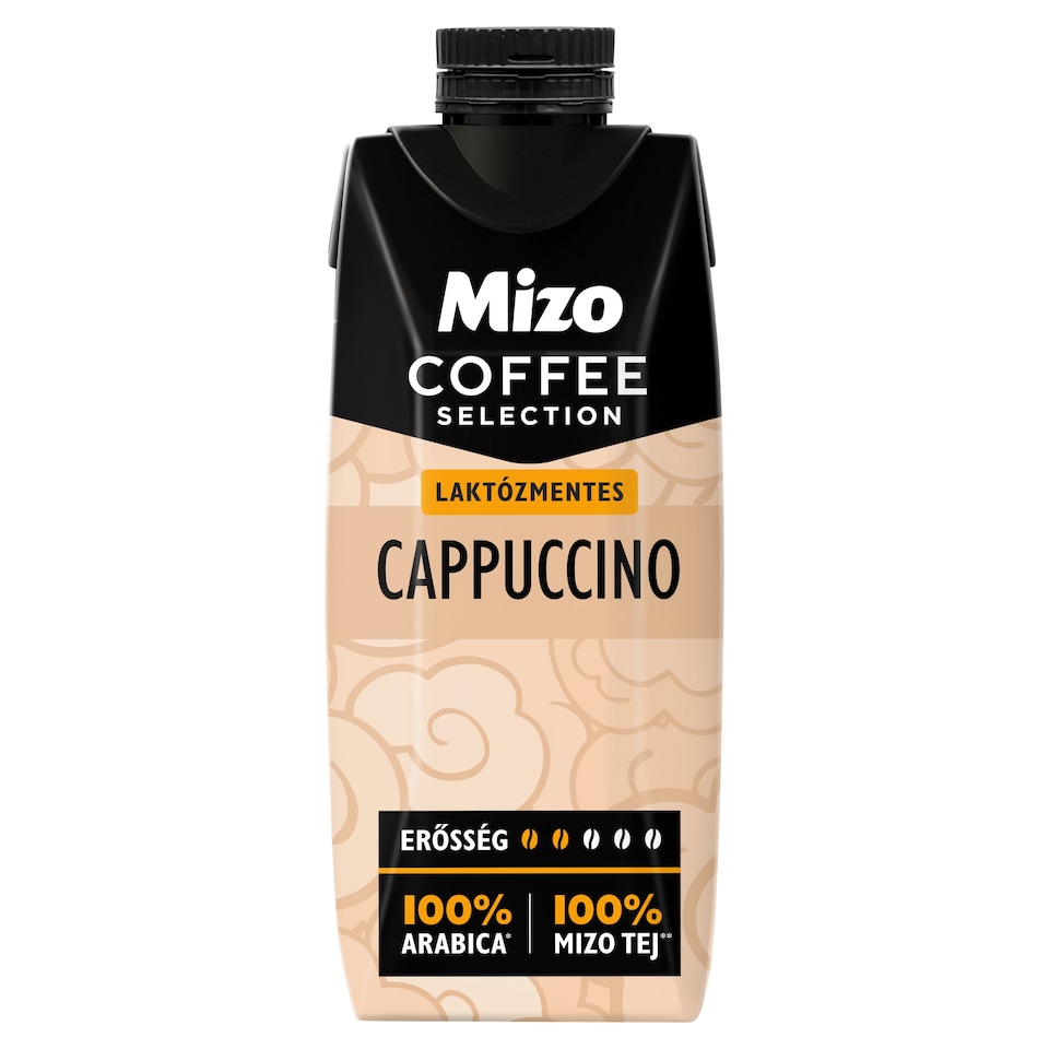 Mizo Coffee Selection Cappuccino Lactose-Free Low-Fat Coffee Milk 250 ml
