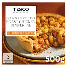 Tesco Roast Chicken Dinner Pie 500g