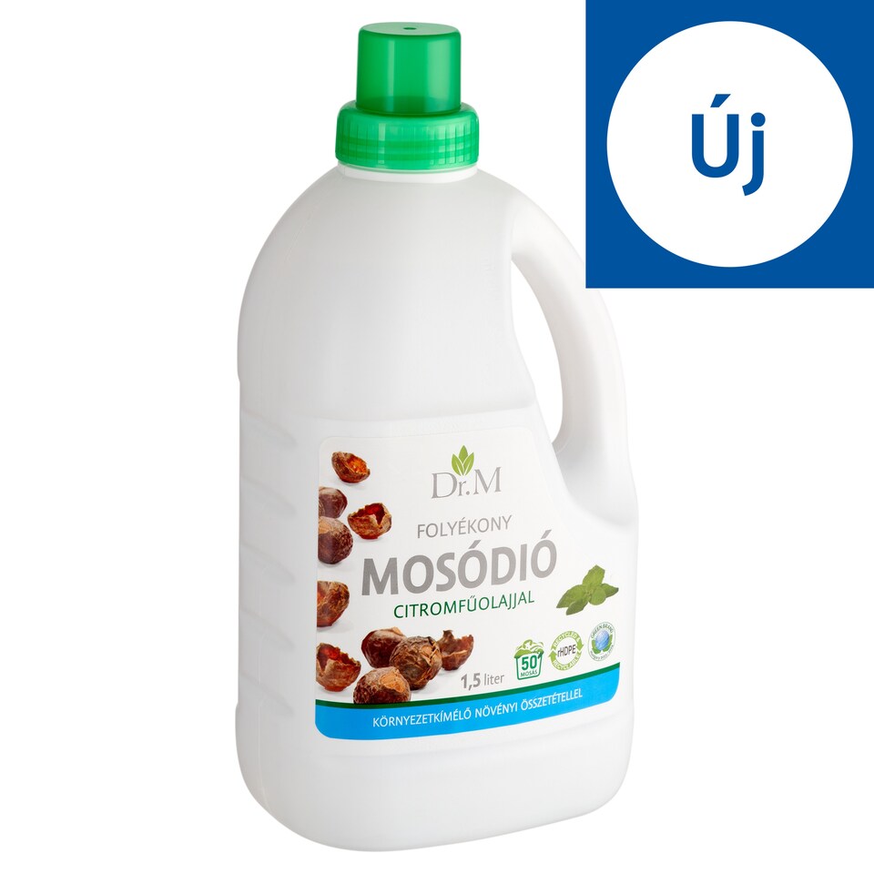 Dr. M folyékony mosódió mosáshoz citromfűolajjal 50 mosás 1,5 l