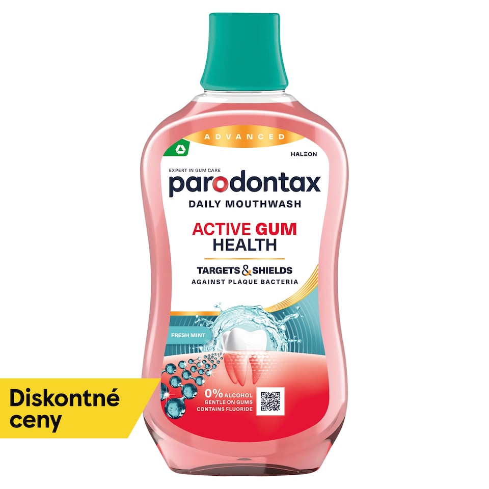 Parodontax Active Gum Health Fresh Mint ústna voda 500 ml