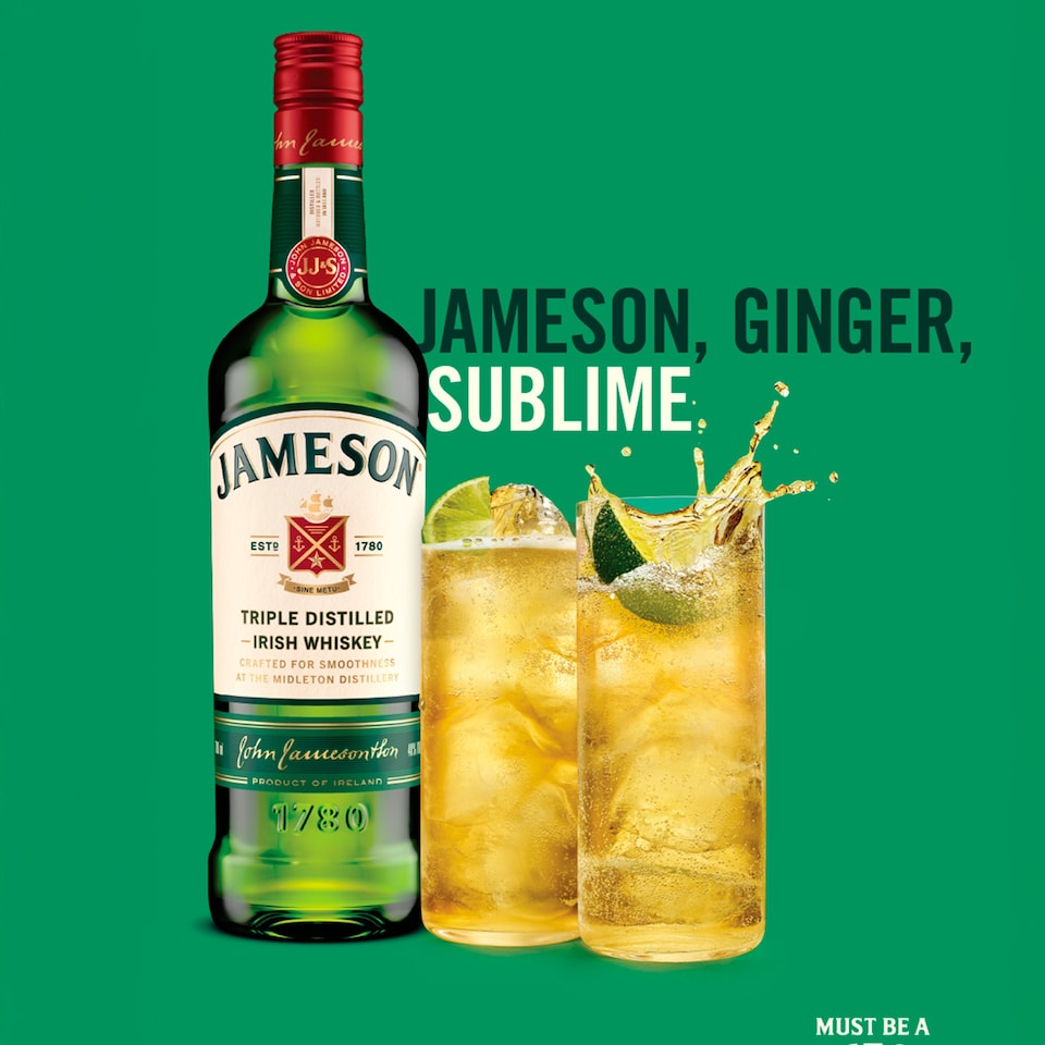 image 1 of Jameson Triple Distilled Irish Whiskey 1 Litre