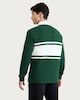image 3 of F&F Pure Cotton Ireland Long Sleeved Rugby Top in Green