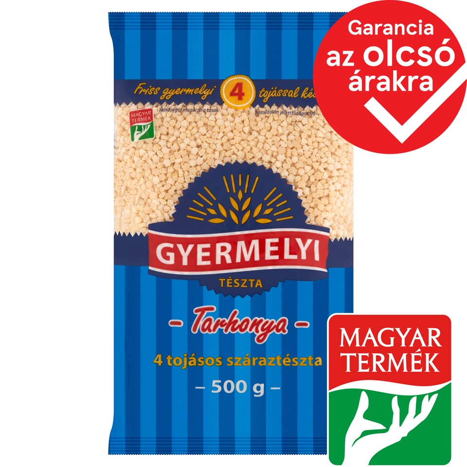 Gyermelyi Egg Barley Dry Pasta with 4 Eggs 500 g