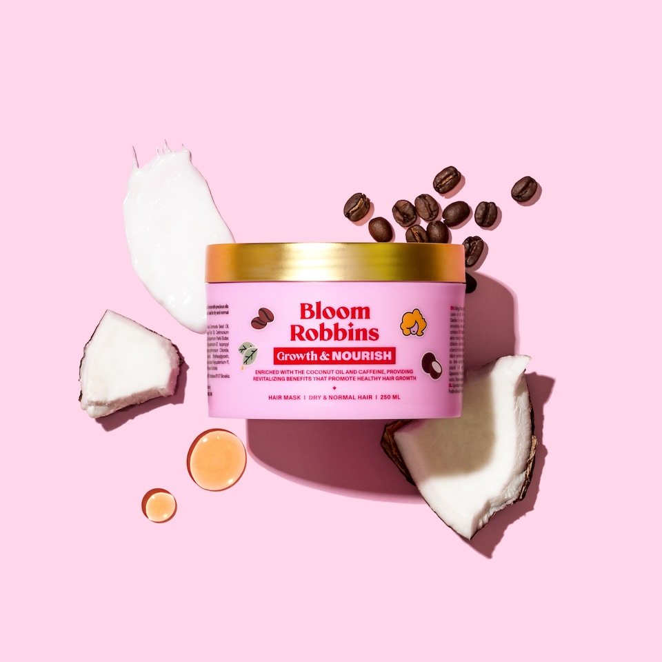 obrázok 1 z Bloom Robbins Growth & Nourish maska na vlasy 250 ml